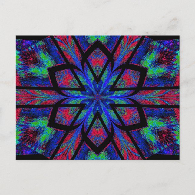 LOTUS IN GLOW 7 POSTKARTE (Vorderseite)