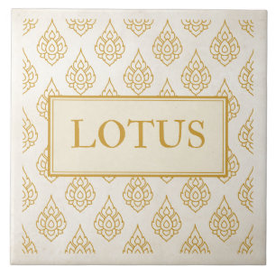 Lotus-Kachel Fliese