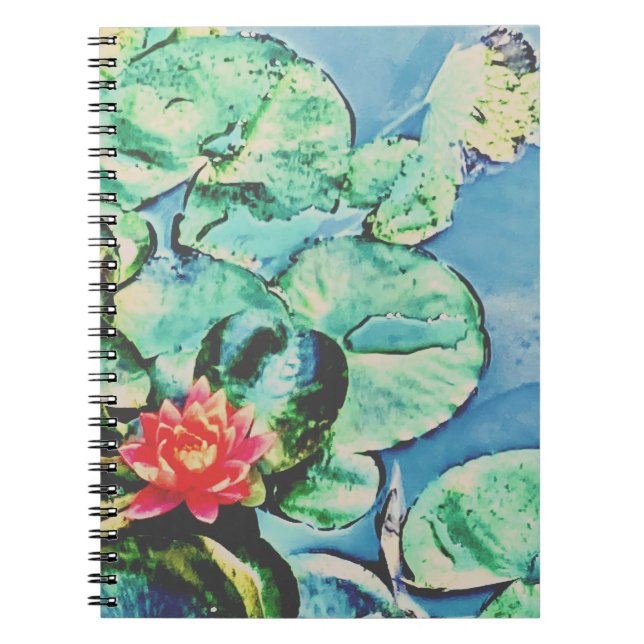 Lotus Lily Journal Notizblock (Vorderseite)