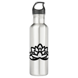 Lotus Logo Edelstahlflasche