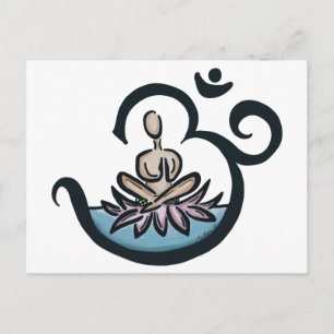Lotus Lover Yoga Postkarte