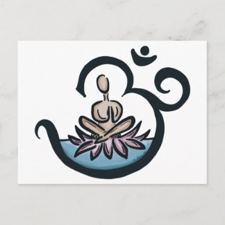 Lotus Lover Yoga Postkarte
