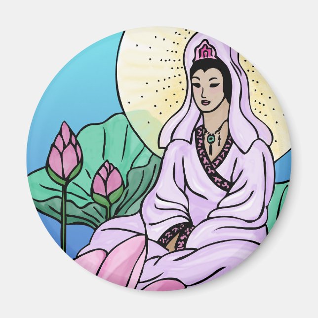 Lotus Magnet (Vorne)