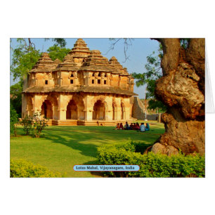 Lotus Mahal, Vijayanagara, Indien