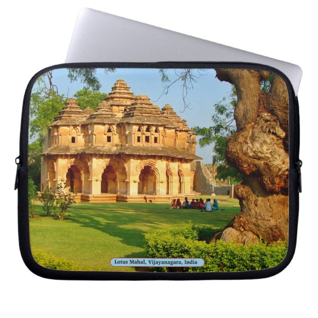 Lotus Mahal, Vijayanagara, Indien Laptopschutzhülle (Vorderseite)