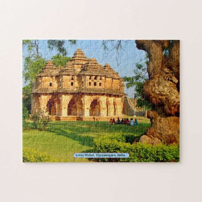 Lotus Mahal, Vijayanagara, Indien Puzzle (Horizontal)