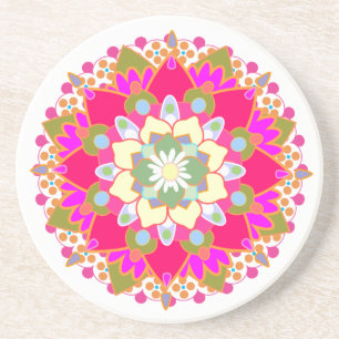 Lotus Mandala Untersetzer