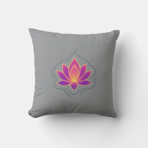 Lotus-Meditationskissen Spiritueller Wohnzimmers Kissen