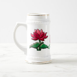 Lotus Mod stein Bierglas