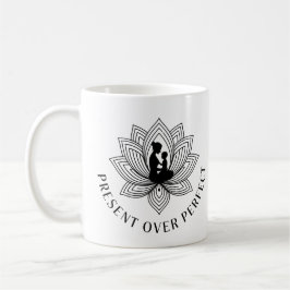 Lotus Mother Child Present Mantra Art Kaffeetasse