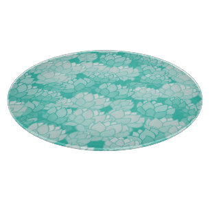 Lotus-Muster 2 Schneidebrett