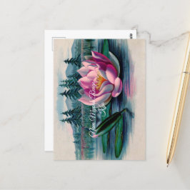 Lotus Nam Myoho Renge Kyo Buddhistische Karte