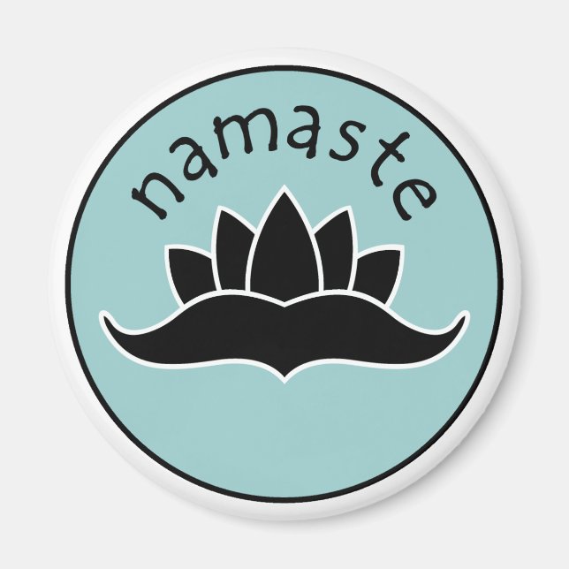 Lotus Namaste Magnet (Vorne)