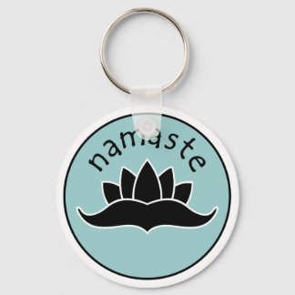 Lotus Namaste Schlüsselanhänger