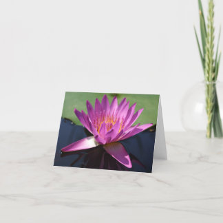 Lotus Notecard Karte