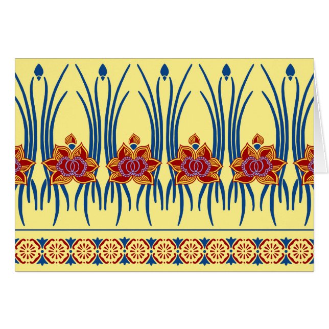 LOTUS NOUVEAU: JULI-NACHMITTAG (Vorderseite (Horizontal))