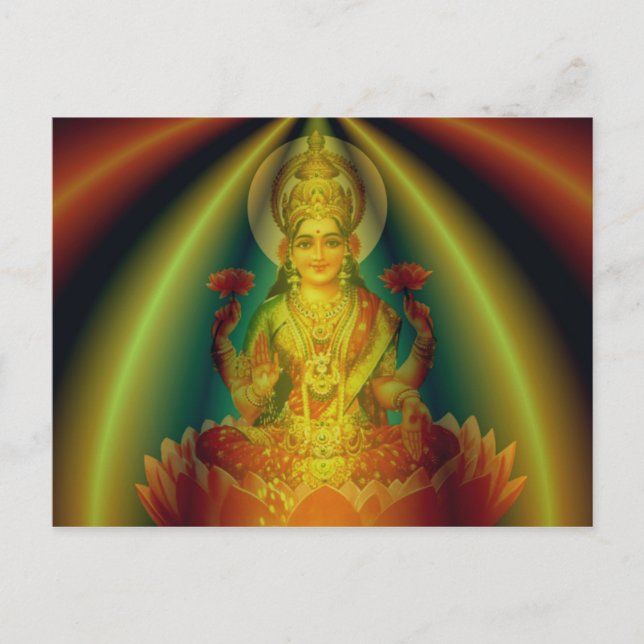 Lotus of Liebe Postkarte (Vorderseite)