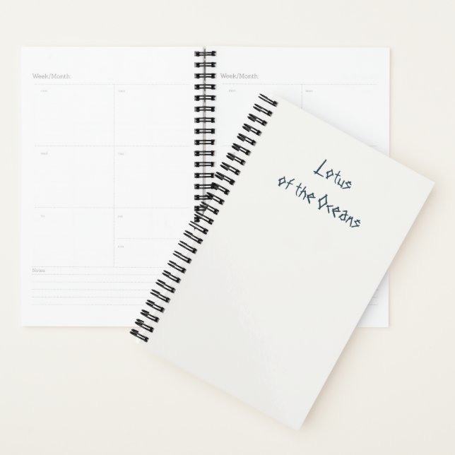 Lotus of the Oceans Planner Planer (Anzeige)