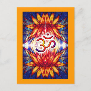 Lotus OM Art Postkarte