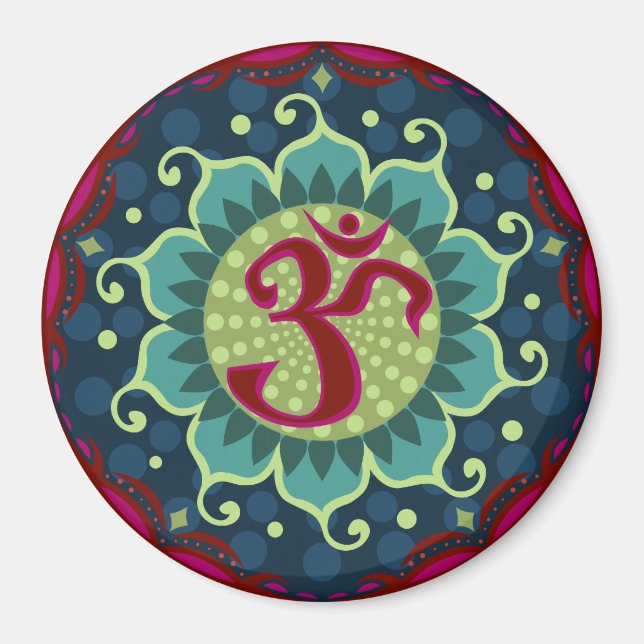 Lotus Om - OM Magnet (Vorne)