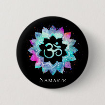 *~* Lotus OM OM Symbol Wasserfarbe Mandala