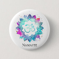 *~* Lotus OM OM Symbol Wasserfarbe Mandala