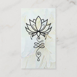 *~* Lotus Ombre Reiki Nirvana Sacred Geometry Visitenkarte