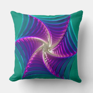 Lotus Pattern Glass Art 5A Pilzes Kissen