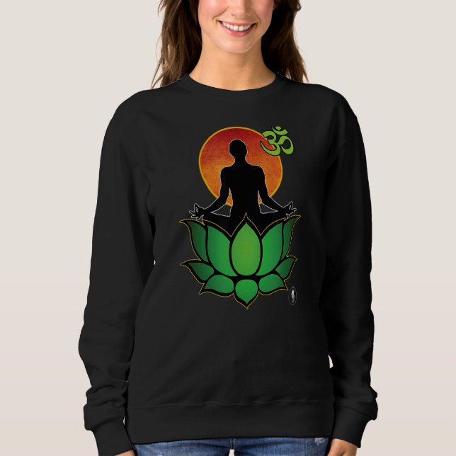 Lotus Peace Sweatshirt (Vorderseite)