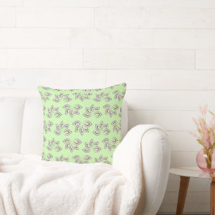Lotus Petals Design Throw Kissen