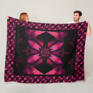 Lotus Pink 2 Fleecedecke