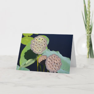 Lotus Pods Card Karte