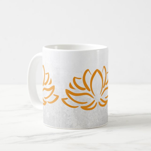 Lotus Power Tasse (Vorderseite Links)