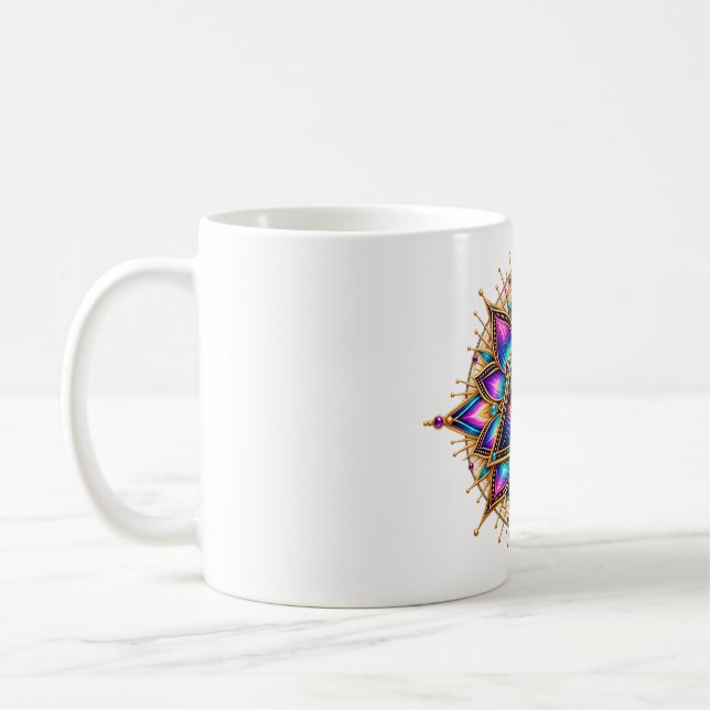 Lotus-Prisma-Emblem-Kaffeetasse Kaffeetasse (Links)