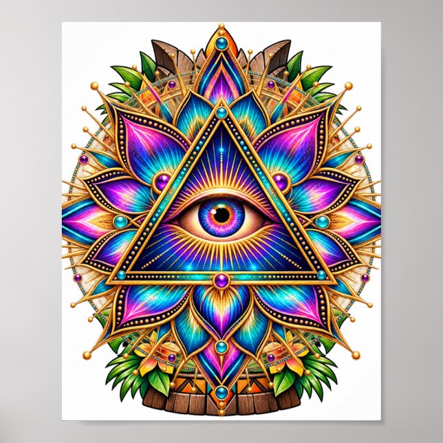 Lotus-Prisma-Emblem-Poster Poster (Vorne)