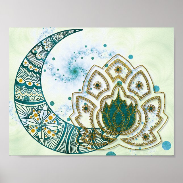 Lotus Rising Poster (Vorne)