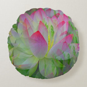 Lotus...... Rundes Kissen