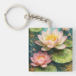 Lotus-Schlüsselanhänger Schlüsselanhänger