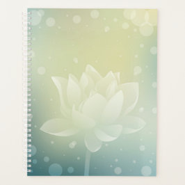 Lotus Serenity Hardcover Daily Planner Planer