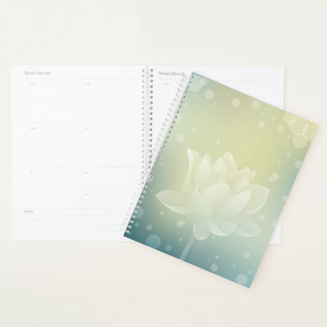 Lotus Serenity Hardcover Tagesplaner Planer (Anzeige)