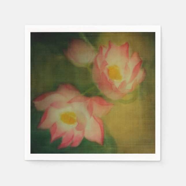 Lotus Serviette (Vorderseite)