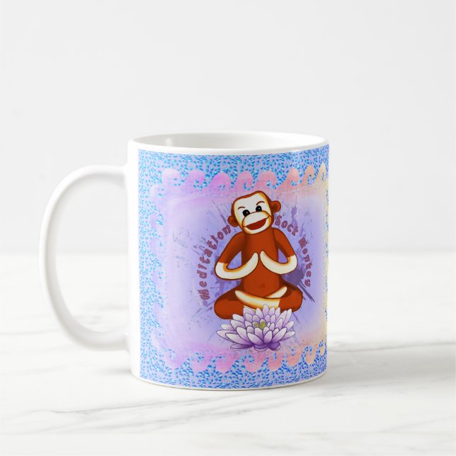 Lotus Sock Monkey Tasse (Links)