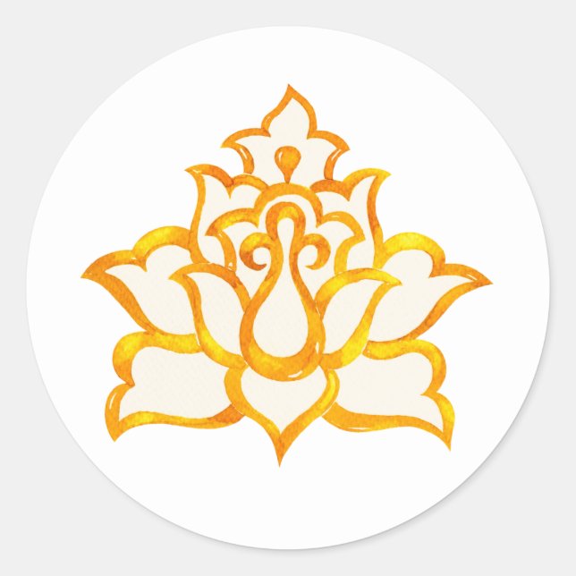 Lotus Sticker (Vorderseite)