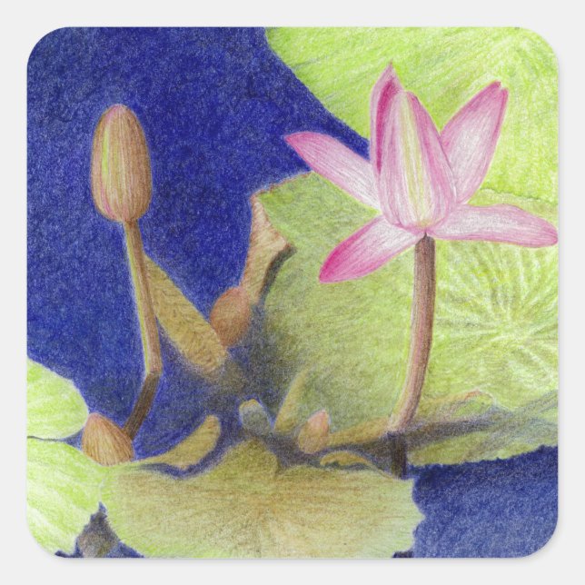 Lotus Sticker (Vorderseite)