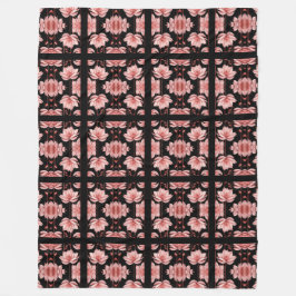 Lotus-Tafel Fleecedecke