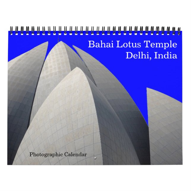 Lotus temple 2025 kalender (Titelbild)
