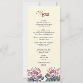 Lotus Tibetan Art Wedding Einladung