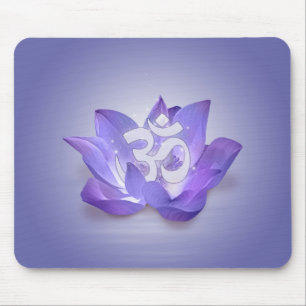 Lotus und OM-Symbol Mousepad