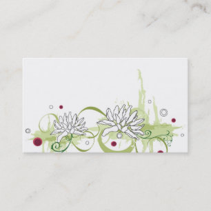 Lotus-Visitenkarte Visitenkarte