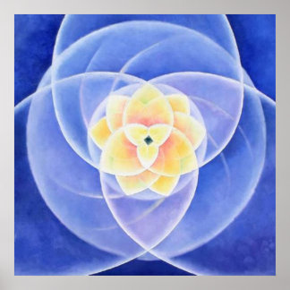 Lotus von Lynda Vugler Poster